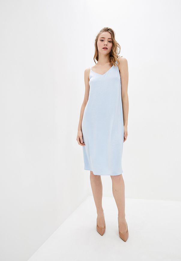 Платье-комбинация ORA голубого цвета., (40-42) XS