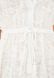 Белое пляжное платье ORA из фактурного хлопка на пуговицах и завязках на талии, (46-48) M