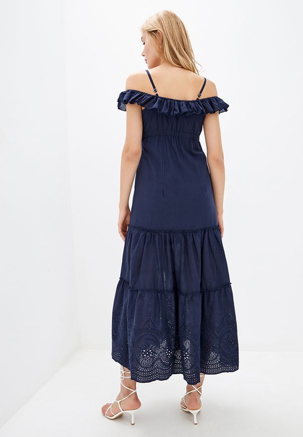 Длинное платье ORA темно-синего цвета в морском стиле., (42-44) S
