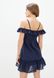 Короткое платье ORA темно-синего цвета в морском стиле., (48-50) L