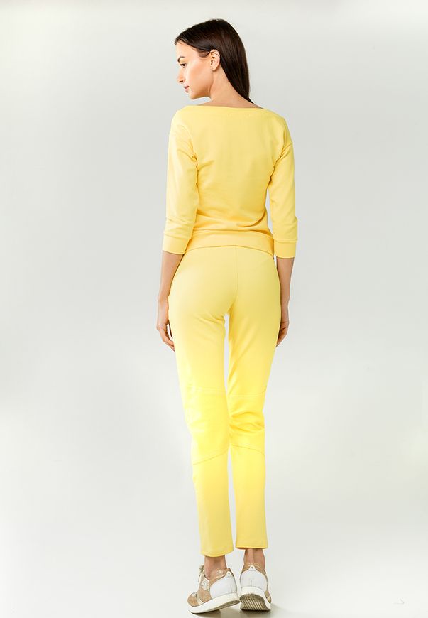 Спортивные брюки ORA цвет желтый, (50-52) XL