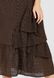 Сарафан Ora А-силуету з прошви коричневого кольору., (42-44) S