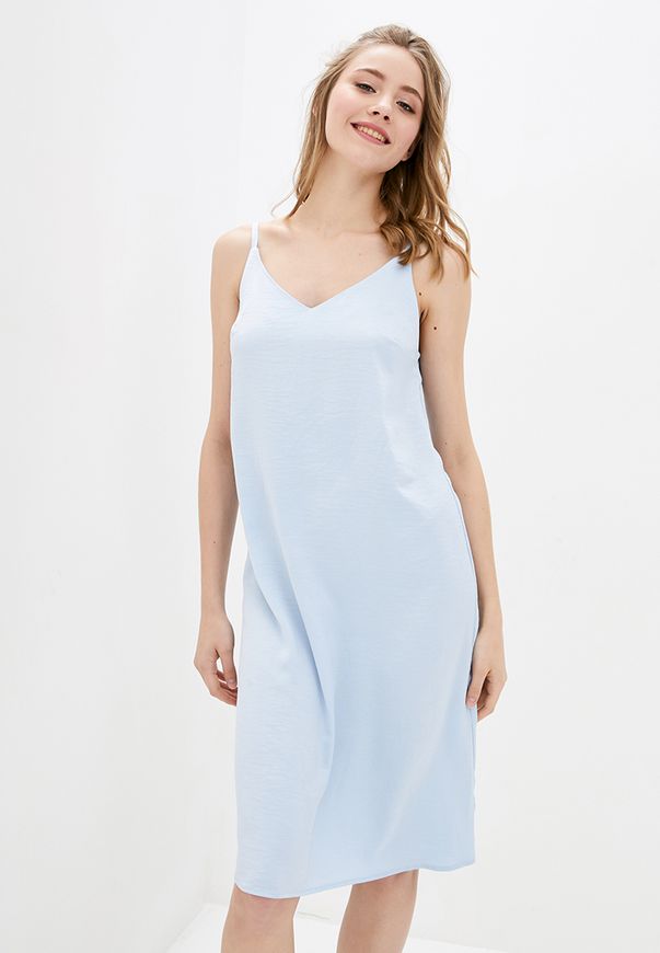 Платье-комбинация ORA голубого цвета., (40-42) XS