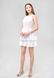 Платье ORA из прошвы белого цвета с объемной юбкой., (42-44) S
