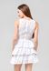 Платье ORA из прошвы белого цвета с объемной юбкой., (42-44) S