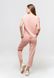 Женский трикотажный костюм Ora с футболкой, розового цвета., (48-50) L