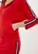 Женский спортивный костюм Ora с юбкой, красного цвета с лампасами, (48-50) L
