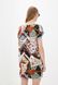 Коротка сукня ORA з принтом у стилі печворк., (52-54) XXL