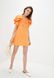 Короткое платье ORA из прошвы оранжевого цвета., (42-44) S