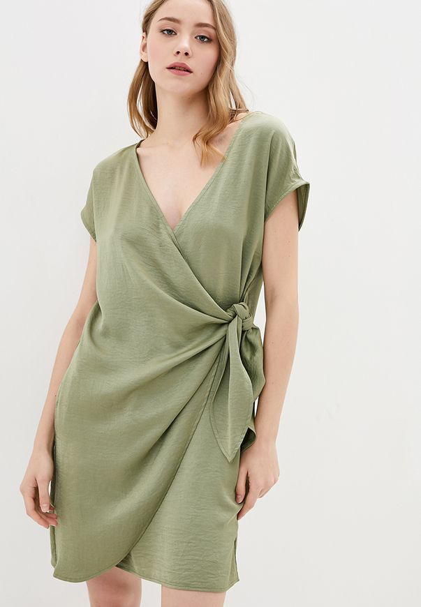 Платье ORA цвет оливковый, (52-54) XXL